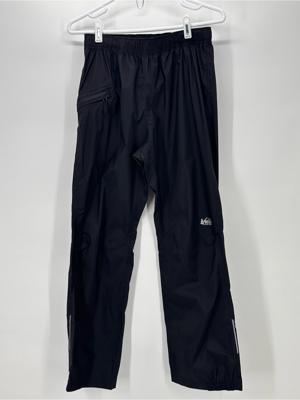 REI Co-Op Rainier Rain Pants with nylon ankle zip
